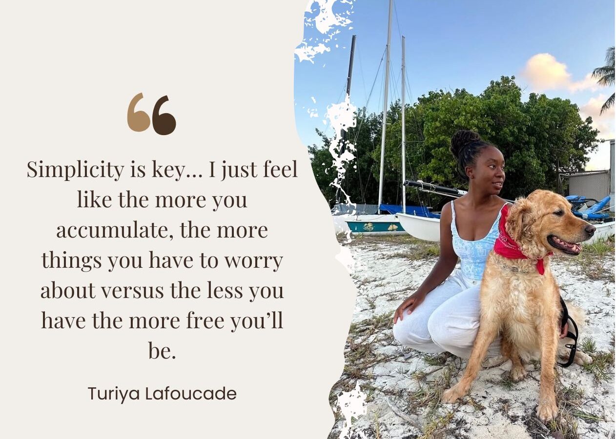 On My Terms: How Escaping Hustle Culture Led Turiya Lafoucade to the Peace of Gentle Living